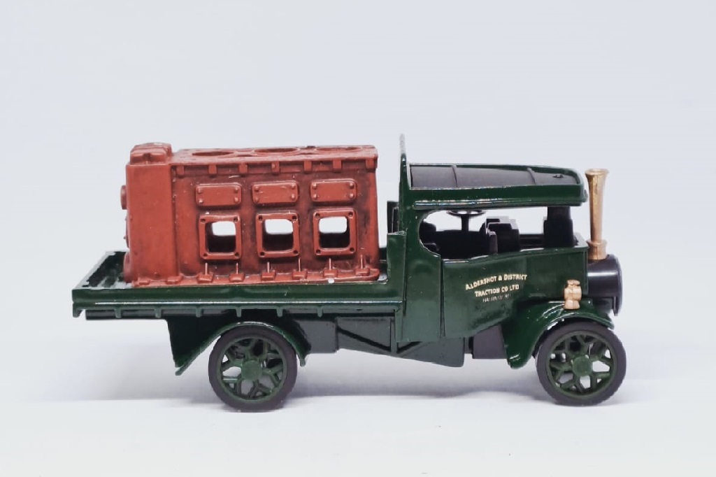 No.10; Hazel; Lorry with Engine Load; 1922 Foden Steam Wagon